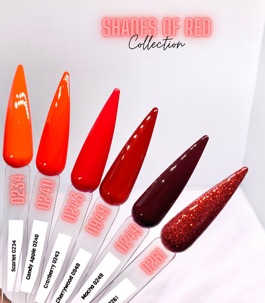 Shades of Red Collection 